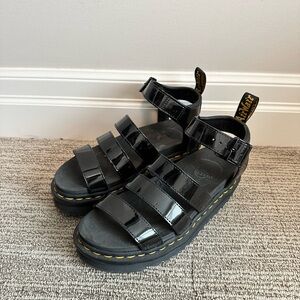 DR. MARTENS Blair strap sandal sz38 (runs large)